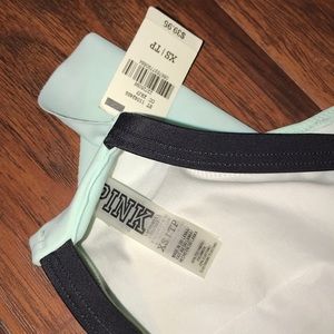PINK Victoria's Secret Swim - VS PINK BABY BLUE BIKINI TOP PINK Victoria's Secret Swim - VS PINK BABY BLUE BIKINI TOP